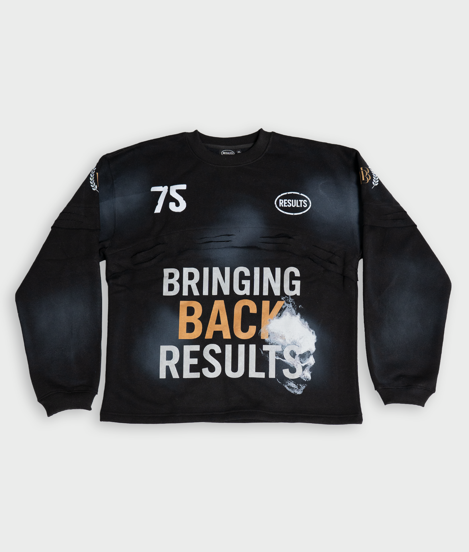 Skull Tracksuit Black